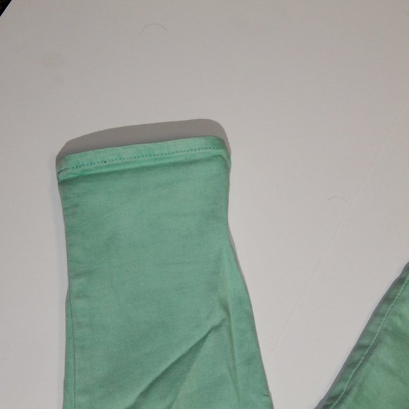 Bullhead Black Mint Green Womens Size 3 Jeans - Picture 2 of 6